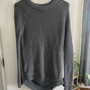 lululemon athletica Charcoal Crew Neck Sweater